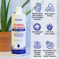 Eczema Body Wash for Sensitive Skin – Itch Relief & Gentle Cleansing with Colloidal Oatmeal & Aloe by TriDerma MD