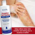 Eczema Body Wash for Sensitive Skin – Itch Relief & Gentle Cleansing with Colloidal Oatmeal & Aloe by TriDerma MD