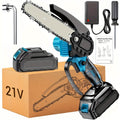 6-inch Cordless Mini Chainsaw – Handheld Electric, Lightweight, Battery-Powered by DailySale