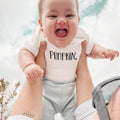 graphic bodysuit | pumpkin by Finn + Emma