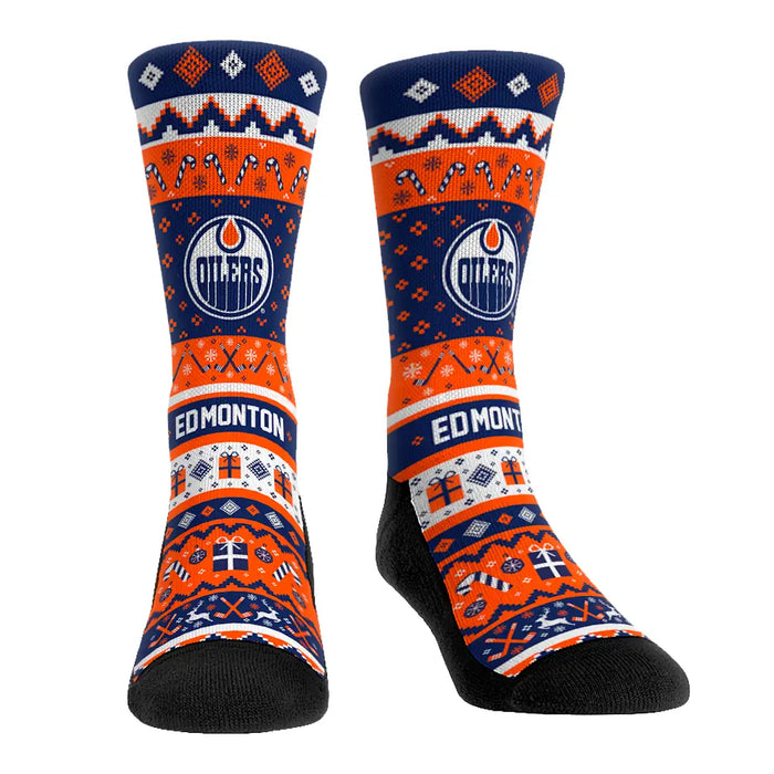 Edmonton Oilers - Tacky Sweater by Rock 'Em Socks