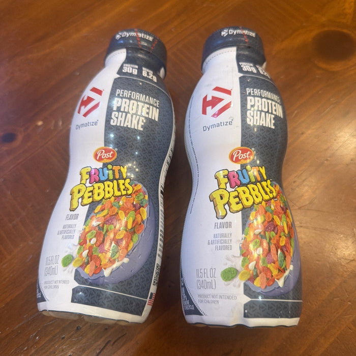 Dymatize Performance Protein Shake Fruity Pebbles 30g Protein, 2 Pack by Price Is Right Miami