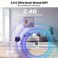 3MP Smart Home Security Camera – Night Vision, Two-Way Audio, Motion Detection, Alexa Compatible by DailySale