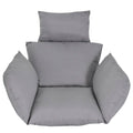 Egg Chair Hanging Basket Seat Cushion with Headrest by DailySale