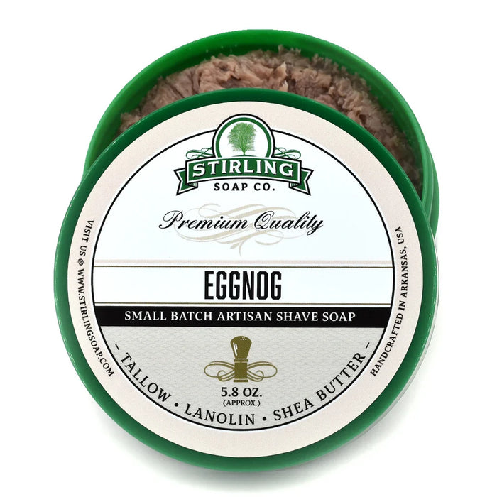 Stirling Soap Co. Eggnog Shaving Collection by Pasteur Pharmacy