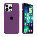 iPhone Silicone Case (Eggplant) by Vogueen