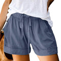 Elapsy Womens Casual Drawstring Elastic Waist Summer Shorts with Pockets by DailySale