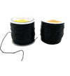 Elastic Weaving Thread, Black, 100 Meters