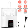 Electric Baby Milk Bottle Warmer Fit with 4 Heating Modes Adjustable Temperature Display Screen by DailySale