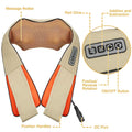Electric Back Massage Cape with Heat Deep Tissue 3D Kneading Massage by DailySale