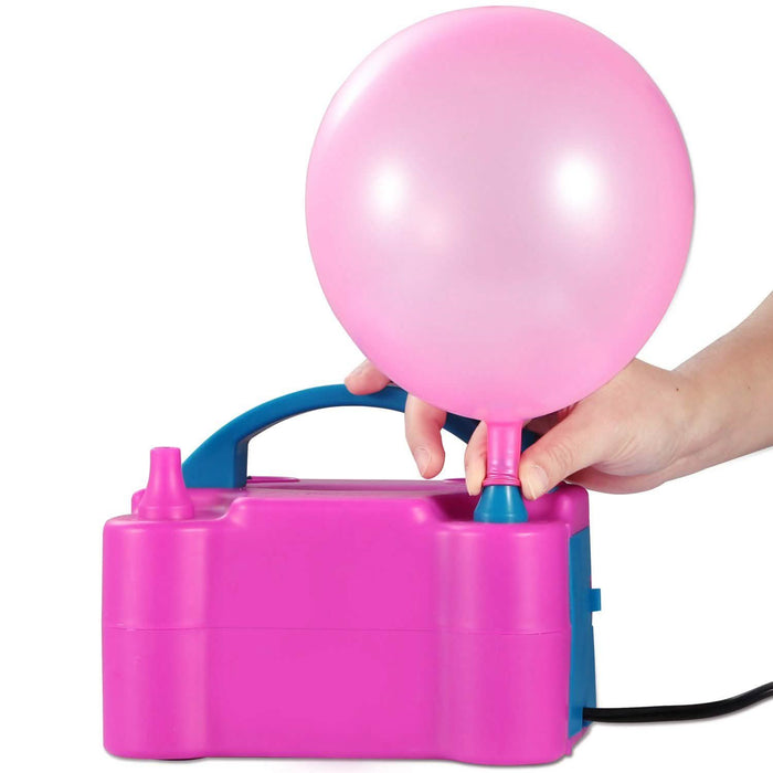 Electric Balloon Pump 600W Balloon Blower Inflator Dual Nozzle by DailySale