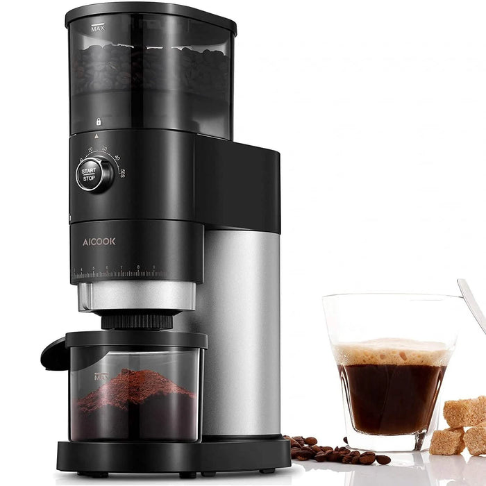 Electric Conical Burr Coffee Grinder by DailySale