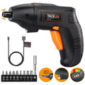 Electric Cordless Screwdriver Rechargeable with LED Light by DailySale