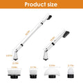 Electric Cordless Spin Scrubber Cleaning Brush with 4 Replaceable Heads by DailySale