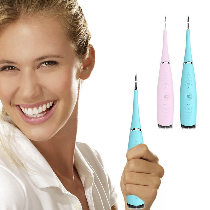 Electric Dental Scaler Tartar Calculus Plaque Tooth Stains Remover Tool by DailySale