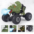 Electric Dinosaur Remote Control Spray Stunt Car by DailySale