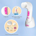 Electric Face and Body Cleansing Massager Brush by DailySale