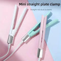 Electric Hair Straightener and Curler with Ceramic Plates by DailySale