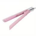 Electric Hair Straightener and Curler with Ceramic Plates by DailySale