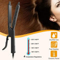 Electric Hair Straightener with 4 Temperature Adjustment by DailySale