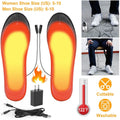 Electric Heated Insoles USB Foot Warmer Pads by DailySale