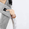 Electric Heated Scarf USB Heating Neck Shawl Soft Warm Scarves with 3 Heating Modes by DailySale