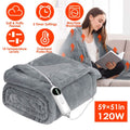 Electric Heated Throw Flannel Heated Blanket by DailySale