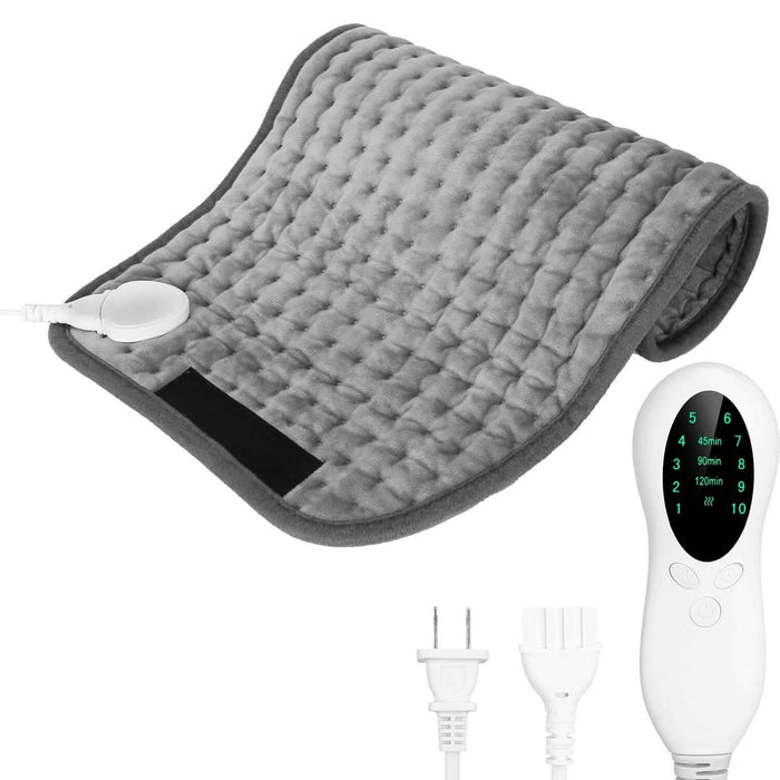 Electric Heating Pad for Back Abdomen Shoulder with 10 Adjustable Temperature Smart Timer Setting by DailySale