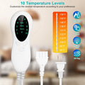 Electric Heating Pad for Back Abdomen Shoulder with 10 Adjustable Temperature Smart Timer Setting by DailySale