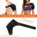Electric Heating Pad Therapy Shoulder Heating Wrap Compression Sleeve by DailySale