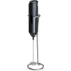 Electric Milk Frother Handheld with Stainless Steel Stand