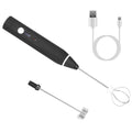 Electric Milk Frother with 2 Whisk Heads by DailySale