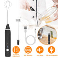Electric Milk Frother with 2 Whisk Heads by DailySale
