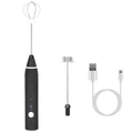 Electric Milk Frother with 2 Whisk Heads by DailySale