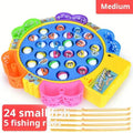 Electric Music Spinning Fishing Disc Toy Set by DailySale