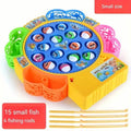 Electric Music Spinning Fishing Disc Toy Set by DailySale