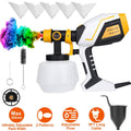 Electric Paint Sprayer HVLP with Different Spray Patterns 1200ML Detachable Container by DailySale