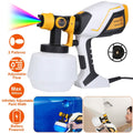 Electric Paint Sprayer HVLP with Different Spray Patterns 1200ML Detachable Container by DailySale