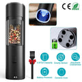 Electric Salt and Pepper Grinder LED Indicator Adjustable Coarseness by DailySale