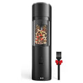 Electric Salt and Pepper Grinder LED Indicator Adjustable Coarseness by DailySale