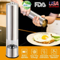 Electric Salt Pepper Grinder with Light Adjustable Coarseness by DailySale