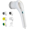 Electric Spin Scrubber Cordless Handheld Cleaning Brush with 5 Replaceable Brush Heads by DailySale