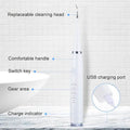 Electric Toothbrush Sonic Dental Scaler Teeth Whitening Kit by DailySale