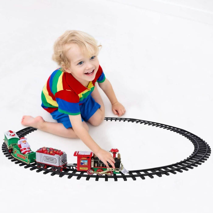 Electric Train Christmas Kid Toy Set by DailySale