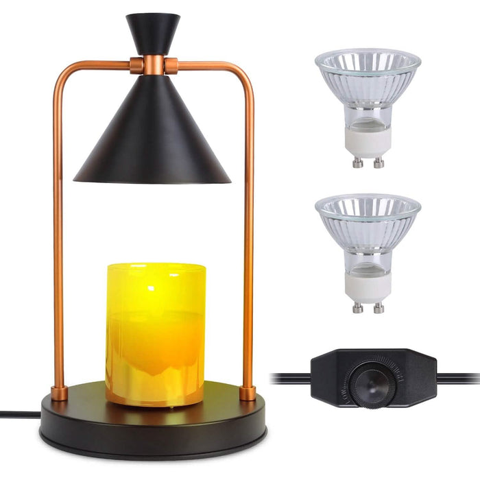 Electric Wax Melt Warmer Lamp Dimmable with 2 GU10 Bulbs by DailySale