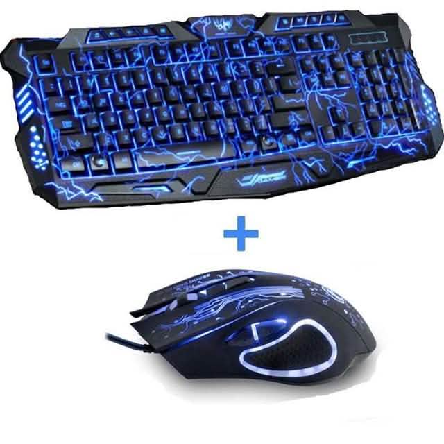 Electrified Gaming Keyboard and Mouse Set by DailySale