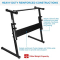 Electronic Piano Keyboard Stand by DailySale
