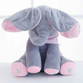 Electronic Talking Singing Blinking Eyes Elephant Plush Toy by DailySale