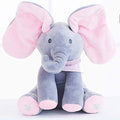 Electronic Talking Singing Blinking Eyes Elephant Plush Toy by DailySale