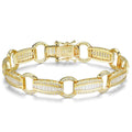 Elegant Baguette Link Crystal Tennis Bracelet by DailySale
